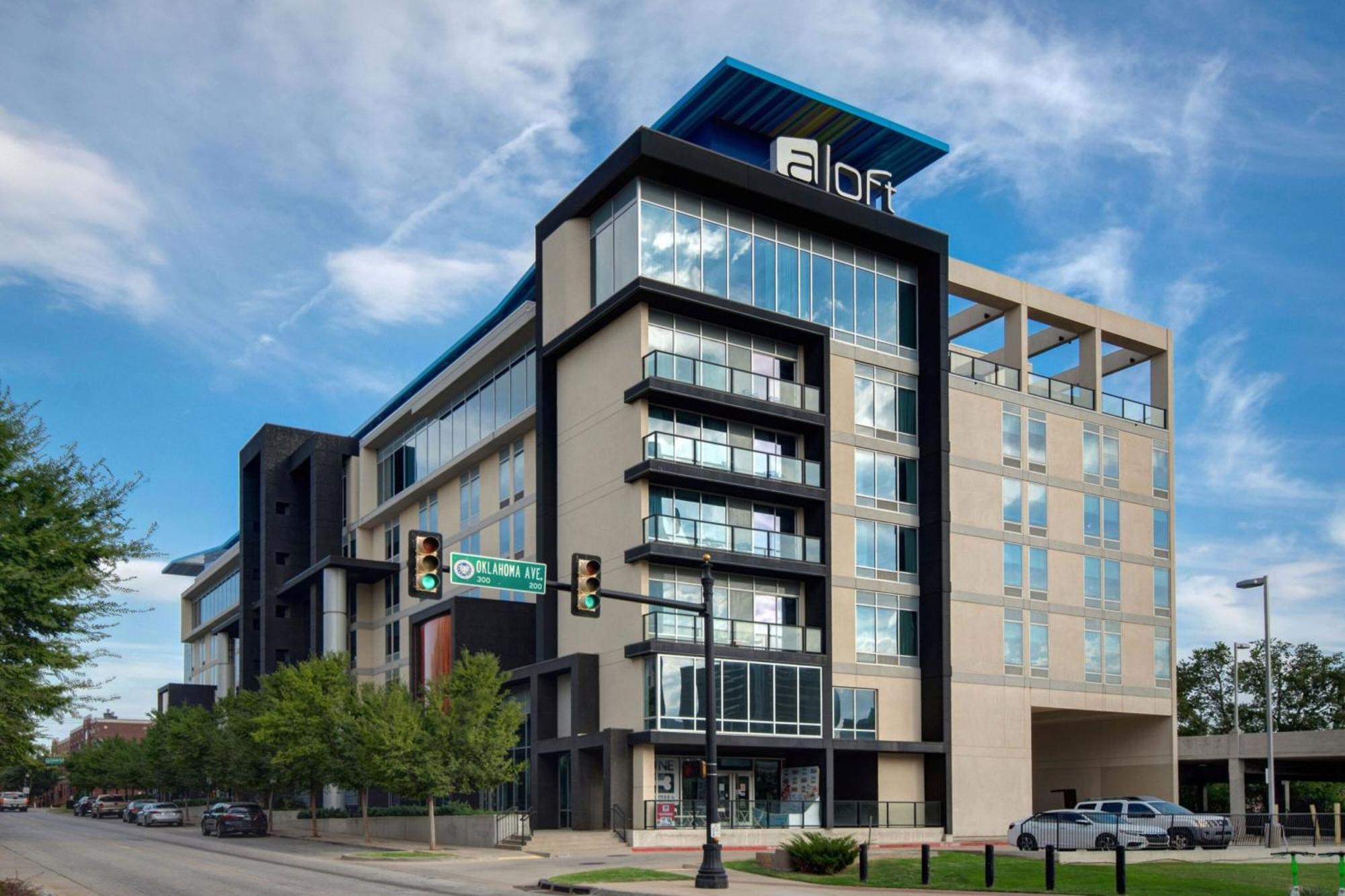 Aloft Oklahoma City Downtown - Bricktown Exterior foto